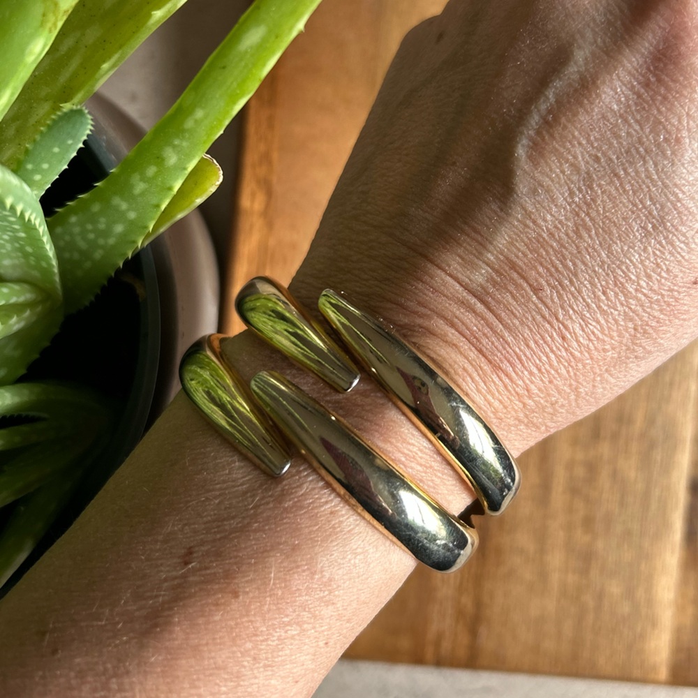 Gold Cuff Bracelet